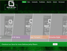 Tablet Screenshot of gameonsnacks.com